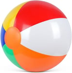 2 x Intex Large Panel Inflatable Blow Up Beach Ball Pool Swimming Summer Toy