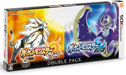 NEW Nintendo Pokemon Sun Moon Double Pack - 3DS Free Ship W/Tracking