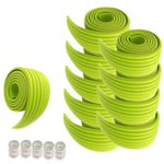 HIMRY Universel Rouleau de Mousse, 2000cm x 80mm, Epaissir Mousse Antichoc Sécurité pour Bébé Kits, Enfants sécurité Anti-Crash, Tout Usage sécurité de bébé Protecteur. 10x2m, Vert, KXD7002 Green