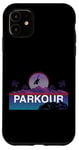 iPhone 11 Parkour Free Running Traceur 80s 90s Retro Vintage Parkour Case