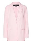 Vmzelda L/S Blazer Pink Vero Moda