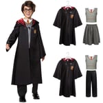 Barnkläder för pojkar och flickor, Harry Potter Gryffindor-kappa för World Book Day-kostym och cosplay Boys XL