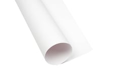 Lot de 25 feuilles de papier de bricolage - Format A3 - 160 g/m² - Blanc