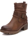 REFRESH Femme 172242 Botte de Motard, Camel, 38 EU