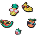 Crocs 5P Jibbitz Cute Fruit With Sunnies Flerfärgad One Size Barn