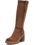 REFRESH Femme 172123 Botte Haute Jusqu'au Genou, Camel, 36 EU