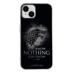 ERT GROUP Coque de téléphone Portable pour Apple Iphone 14 Original et sous Licence Officielle Game of Thrones Motif Game of Thrones 020 adapté à la Forme du téléphone Portable, Coque en TPU