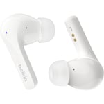 Belkin SoundForm Motion 2 True Wireless Headphones (White)