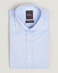 Oscar Jacobson Slim Fit Cut Away Non Iron Twill Light Blue