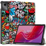 Lenovo Tab M11 TB330 Designer Tri-Fold Case Graffiti