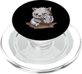 Yeah Yeah I Love You Too ....Whatever - Funny Cat PopSockets PopGrip for MagSafe