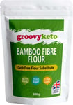 Groovy Keto Bamboo Fibre Flour Fiber - Keto - 500g | Extra Fluffy and Light