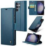 Samsung Galaxy S23 Ultra      Pu Wallet Case    [Navy]