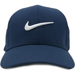 Nike CW6327-451 U NK Dry L91 Sport Cap Hat Unisex-Adult Obsidian/(White) MISC