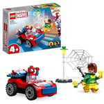 LEGO® Marvel 10789 Spider-Man och Doctor Octopus' bil, leksak med spider och klossar Flerfärgad