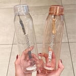 570ML Women Men Plastic Transparent Water Bottle Kettle Water Cup Gift Mug