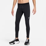 Nike AeroSwift Dri-Fit Herre Tights Str. M - Svart, Lange og Pustende Løpetights for Optimal Komfort