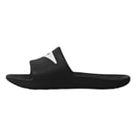 Speedo Women's Slides | Pool Sliders | Beach Footwear, Logo Black, 3 UK