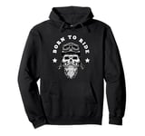 It's In The Blood Cool Classic Vintage Motorbike Men Women Pullover Hoodie