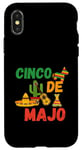 Coque pour iPhone X/XS Piñata Nacho Tacos Cinco De Mayo Mai Fifth