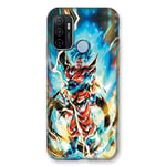 Cokitec Coque pour Oppo A53/A53S Manga Dragon Ball Sangoku Blanc Multicolore