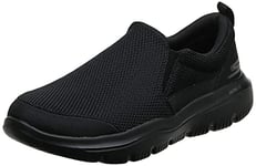 Skechers GO WALK EVOLUTION ULTRA-IMPEC, Men’s Slip On Trainers, Black (Black Textile Bbk), 11 UK (45.5 EU)