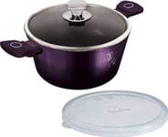 Berlinger Haus Lumarko Titanium Pot 20Cm Berlinger Haus Bh-6628 Purple