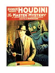 Wee Blue Coo Film Movie Houdini Robot Master Myster Wall Art Print