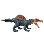 Mattel Jurassic World Dominion Massive Action Siamosaurus Dinosaur Figure, Attack Action & Chomp, Large Range of Motion, Physical & Digital Play 4 Years & Up, HDX51