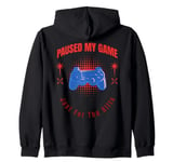 Video Games Boys Christmas Gamer Christmas Gaming Zip Hoodie