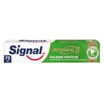 SIGNAL - Dentifrice Integral 8 Nature Haleine Fraîche Effet Prébiotique -Protection Complète 3x plus efficace - 95% d’ingrédients d’origine naturelle - 75ml