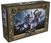 A song of fire and ice Tabletop miniatures - Free Folk Heroes II - Multilingual