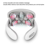 Neck Shoulder Massager 15 Levels Electric Pluse Heating Cervical SLS