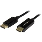 Câble Displayport Vers Hdmi 5M - 4K 30Hz Adaptateur Dp Vers Hdmi - Convertisseur Pour Moniteur Dp 1.2 À Hdmi - Connecteur Dp À Verrouillage - Cordon Passif Dp Vers Hdmi (Dp2Hdmm5Mb[YIN142739]