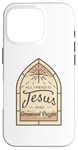 iPhone 16 Pro I Love Jesus and Crossword Puzzles Lover Christian Case