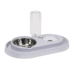 Large 2 In 1 Automatic Pet Bowl Cat Dog Food Dish Water Feeder Bowl Dispenser