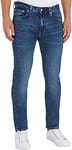 Tommy Hilfiger Men's Core Slim Bleecker Oregon Ind Mw0mw18279 Jeans, Denim (Oregon Indigo), 28W / 34L