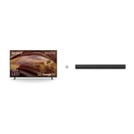 Sony X75WL 75" 4K LED Google TV + Bravia Theatre Bar 9 – 7.0.2 Dolby Atmos Soundbar -tuotepaketti