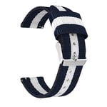 Suunto 9 Peak Armband i nylon, blå/vit