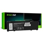 Green Cell 0M4GWP 266J9 M4GWP Batterie pour Ordinateur Portable Dell G3 15 3500 3590 G5 5500 5505 Inspiron 14 5490 (4100 mAh, 11,4 V, Noir)