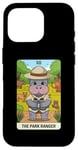 iPhone 16 Pro Baby Pgymy Hippo Tarot Card The Park Ranger Hippopotamus Case