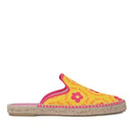 Agatha Ruiz de la Prada A89, Sandale Femme, Amarillo Flor Fucsia, 36 EU