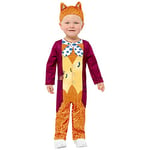 Amscan 9916237 - Baby Boy Official Roald Dahl Fantastic Mr Fox World Book Day Costume Age: 6-12 Months