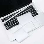 Convient pour Apple Wrist Rest Protection Film Macbook11/12 pouces/13/15 pouces film corporel Apple repose-poignets film-corps autocollant gris sidéral- 14Pro A2442