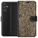 Samsung Galaxy A15 5G Plånboksfodral Leopard Mönster