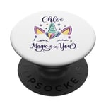 First Name Chloe Personalized I Love Chloe PopSockets Swappable PopGrip