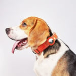 Apple AirTag Hundhalsband med Reflex L svart