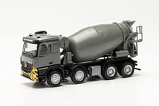 Herpa Mercedes-Benz Arocs M Bétonnière Gris/Jaune