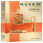 Nuxe Huile Prodigieuse Huile Prodigieuse Or Gift set Huile Prodigieuse® Or 50 ml + Huile Prodigieuse® Or roll-on format 8 ml + Rêve de Miel lip balm with honey 10 ml 1 Stk. (£29.88 / 1 pcs.)