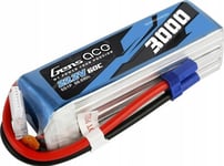 Gens Ace Gens Ace 3000Mah 22,2V 60C 6S1p Lipo Batteri Med Ec5 Pluggkontakt